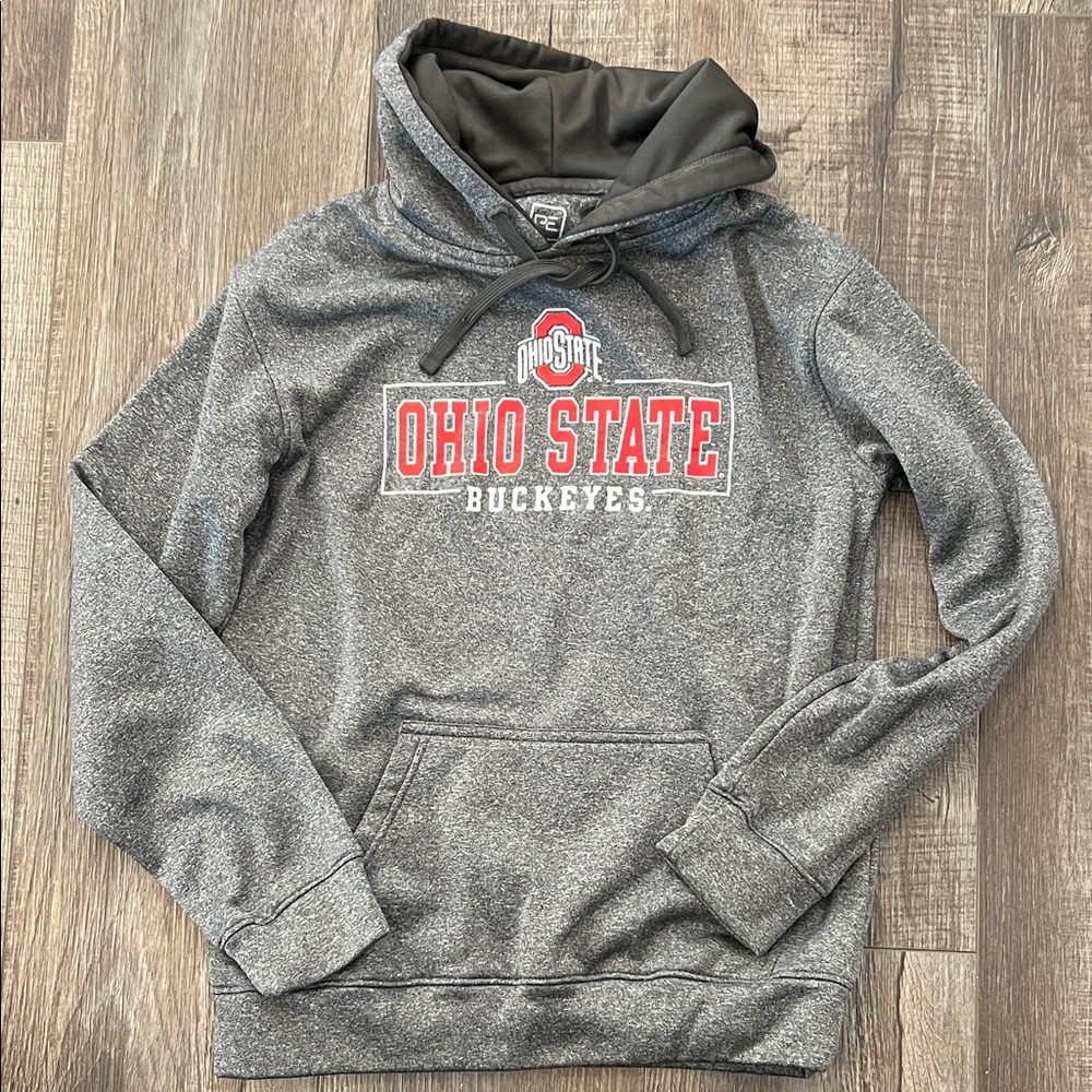 Ohio State Men’s NCAA Proedge Buckeyes Gray Hoodie. Small. Like new.